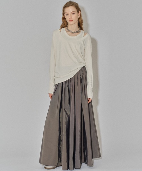 タフタ スカートの商品一覧 通販 - Yahoo!ショッピング 