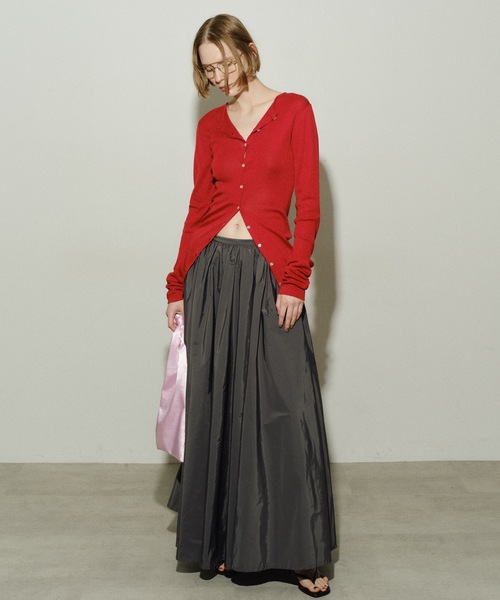 スカート Voluminous taffeta skirt/ボリュームタフタスカート
