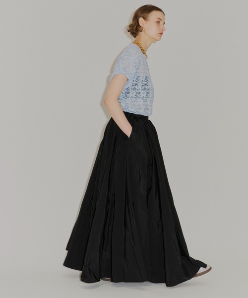 スカート Voluminous taffeta skirt/ボリュームタフタスカート