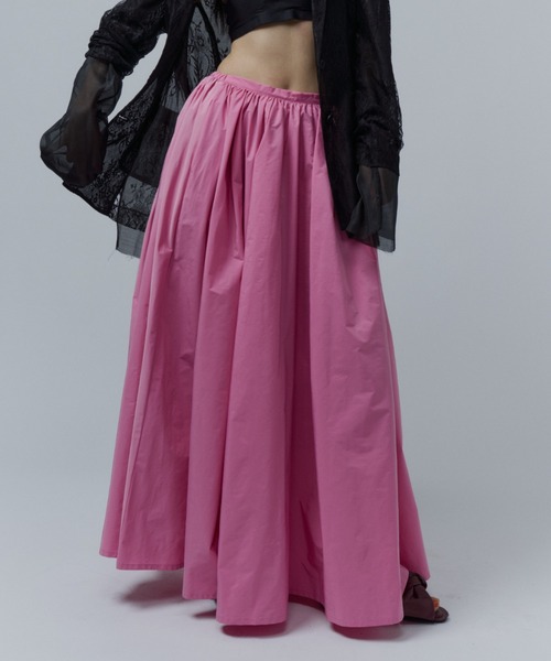スカート Voluminous taffeta skirt/ボリュームタフタスカート