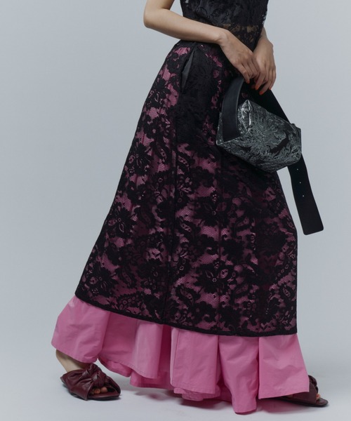 スカート Voluminous taffeta skirt/ボリュームタフタスカート