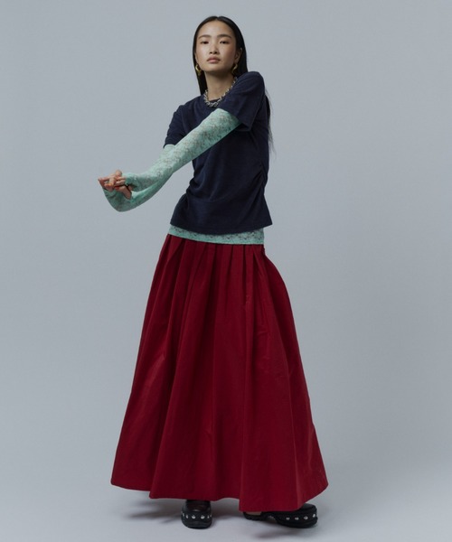 スカート Voluminous taffeta skirt/ボリュームタフタスカート