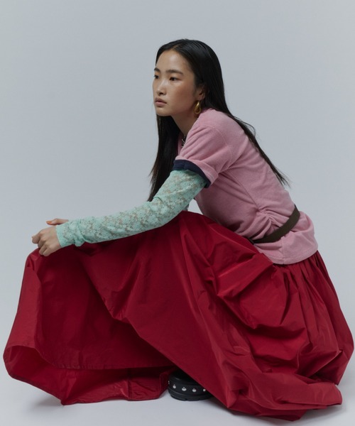 スカート Voluminous taffeta skirt/ボリュームタフタスカート