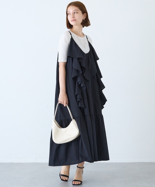 LAVEANGE ワンピース 2WAYフリルキャミワンピース : ZOZOTOWN Yahoo!店  