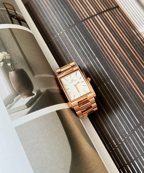 新品 ダニエルウェリントン Bound 3-Link Rose Gold Bound 3-Link Rose Gold