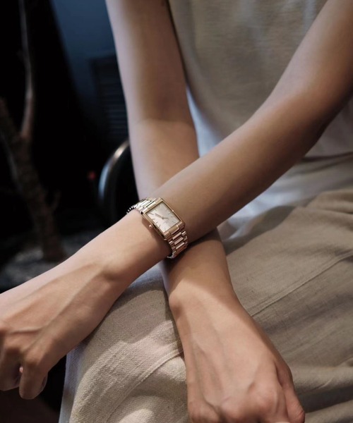 Daniel Wellington 腕時計 BOUND 3-LINK GOLD レディース腕時計