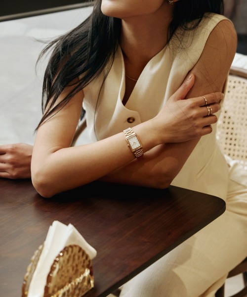 Daniel Wellington 腕時計 BOUND 3-LINK GOLD レディース腕時計