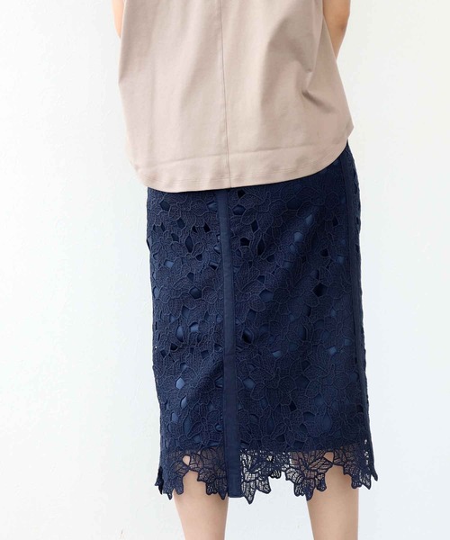 Jines スカート レースタイトスカート : ZOZOTOWN Yahoo!店
