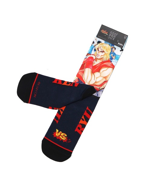 ODD SOX 靴下 RYU VS KEN メンズ レディース : ZOZOTOWN Yahoo