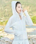 ラッシュガード 「2点セット」 裾フリル フー...の詳細画像2