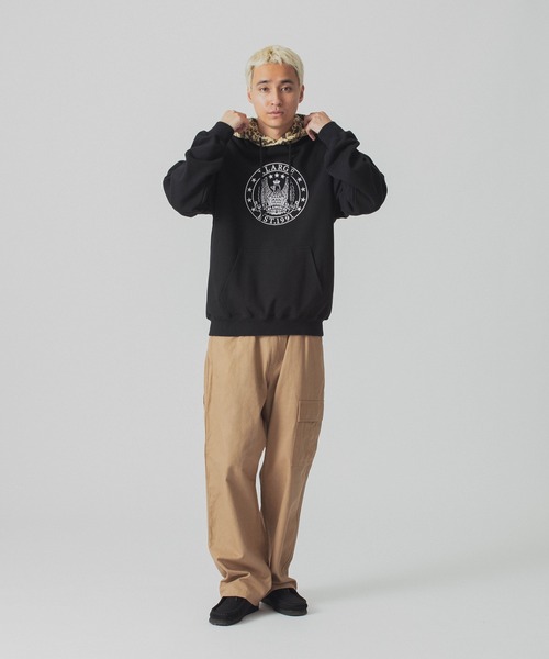 XLARGE（エクストラ ラージ） パーカー PATTERN BLOCKED HOODED