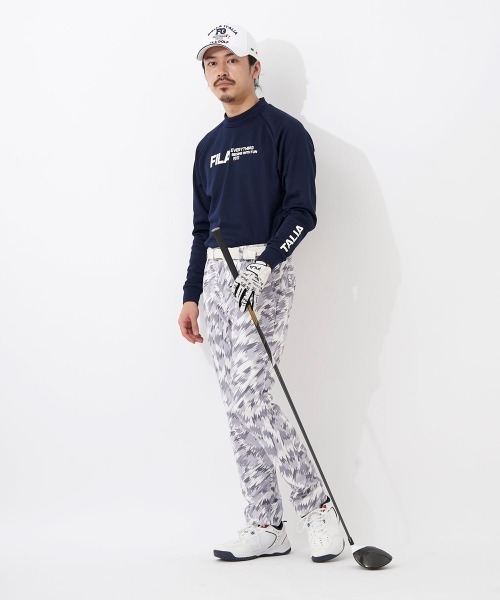 FILA GOLF パンツ カモ柄ボンディングパンツ メンズ : ZOZOTOWN Yahoo