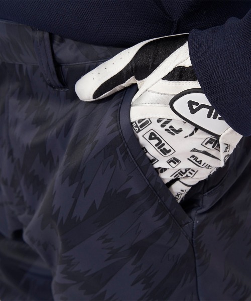 FILA GOLF パンツ カモ柄ボンディングパンツ メンズ : ZOZOTOWN Yahoo