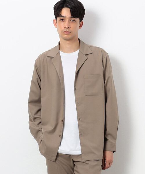 COMME CA ISM（コムサイズム） シャツ ファンクショナル ストレッチ