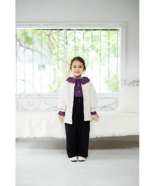 zuppa di zucca（ズッパ ディ ズッカ） カーディガン 花刺繍長袖