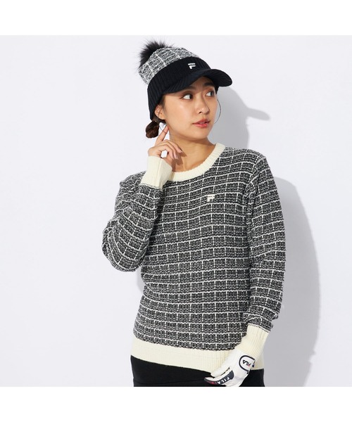 FILA レディース モックネックセーター ハイネック GOLF フィラ