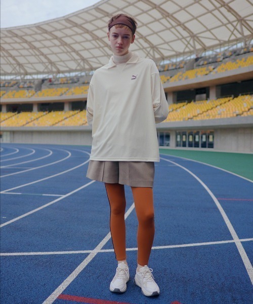 tシャツ 「emmi×PUMA」 LS POLO レディース