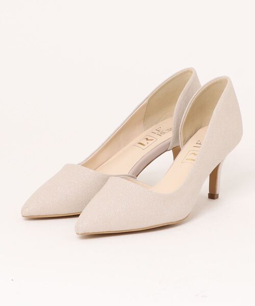 LE'RURE パンプス pointed side open pamps : ZOZOTOWN Yahoo!店