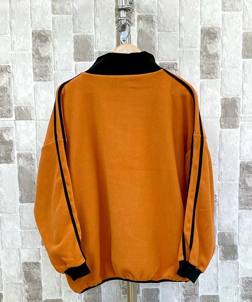 TopIsm（トップイズム） トレーナー スウェット ライン入りワイド