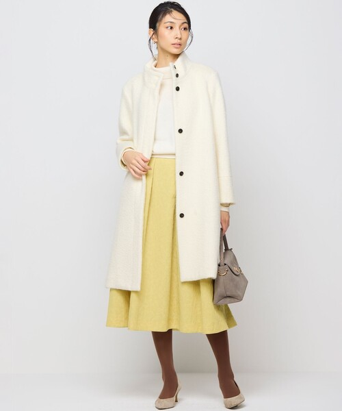 組曲（KUMIKYOKU） コート アウター スタンドカラーシャギーコート