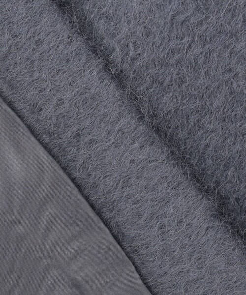 組曲（KUMIKYOKU） コート アウター スタンドカラーシャギーコート