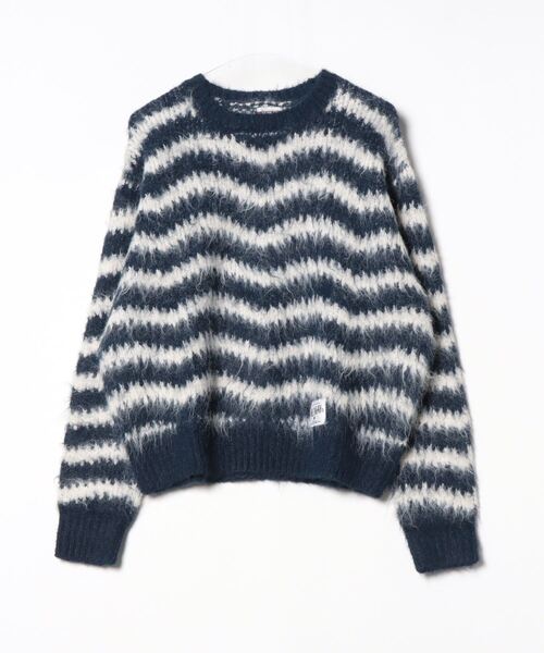 BADWAY（バッドウェイ） セーター ニット wave knit メンズ : ZOZOTOWN 