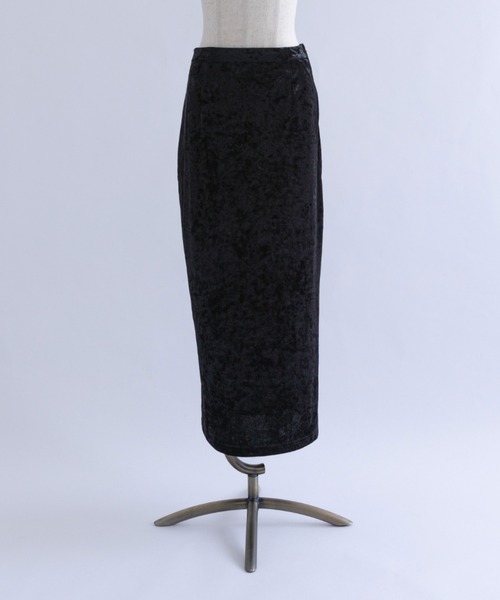 EN NEUME スカート Velour I-Line Skirt : ZOZOTOWN Yahoo!店 - 通販