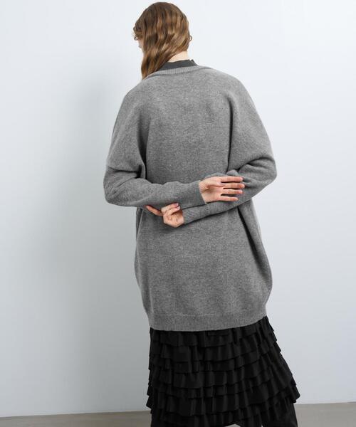 LANVIN en Bleu チュニック レイヤーネックチュニックワンピース