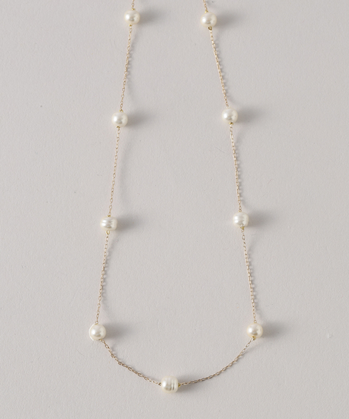 JOURNAL STANDARD relume ネックレス RELUME ガラスパールx