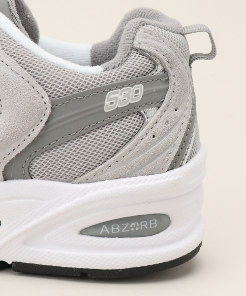 美品New Balance 530 オリーブ スニーカー レディース 23.5 New Balance NEW BALANCE MR530GA Khaki width D ニューバランス