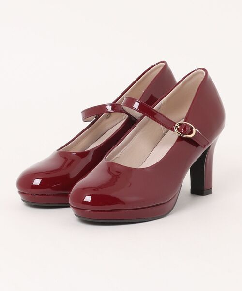 byあしながおじさん パンプス 厚底ストラップパンプス 8890889