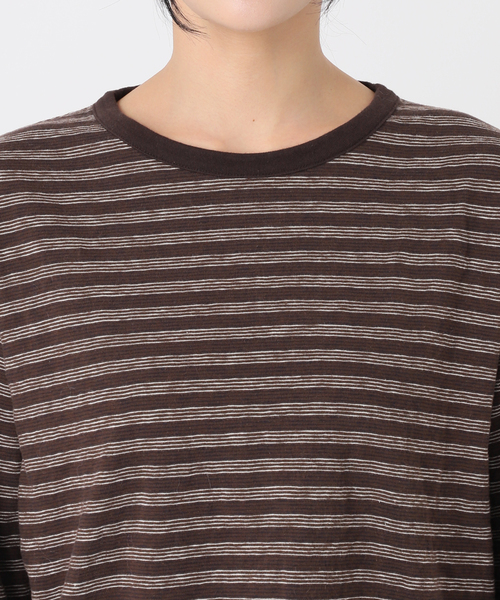 FRAMeWORK tシャツ マルチボーダーロンT レディース : ZOZOTOWN
