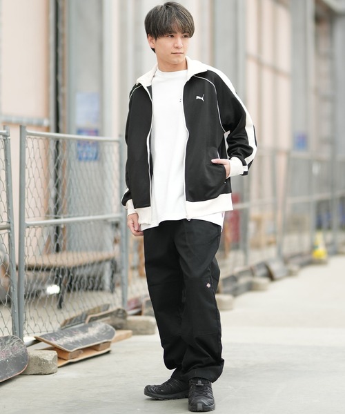 美品◇PUMA ラインジャージ トラックジャケット S PUMA（プーマ） ジャージ トラックジャケット T7ライン セットアップ