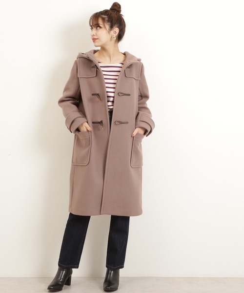 「N.(N. Natural Beauty Basic)」 ダッフルコート MEDIUM ベージュ レディース_画像3