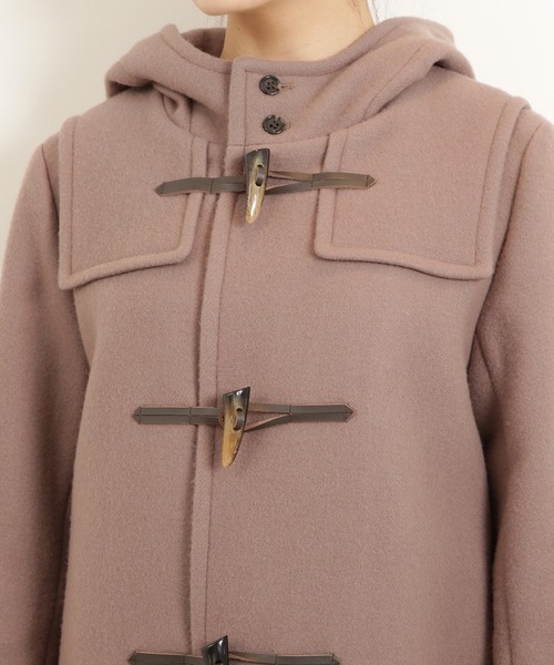 「N.(N. Natural Beauty Basic)」 ダッフルコート MEDIUM ベージュ レディース_画像6