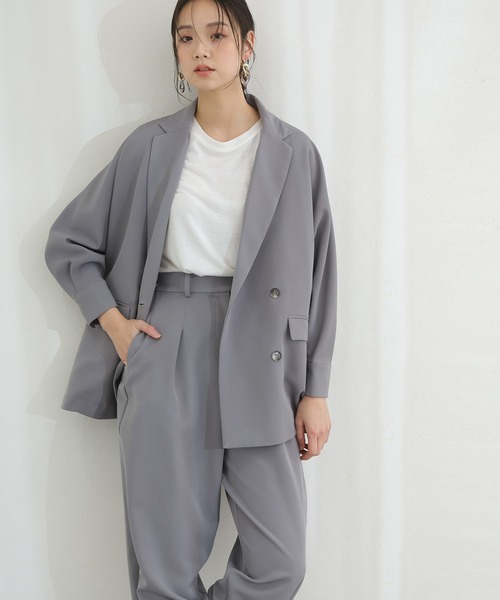 PourVous（プールヴー） セットアップ ドルマンスリーブテーラード