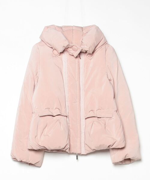 TO BE CHIC（トゥー ビー シック） ビジューダウンコート 40 ピンク