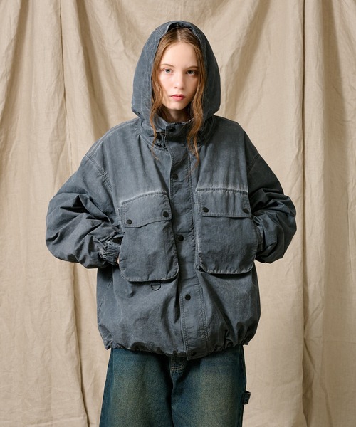 WETTEMPT マウンテンパーカー ウインドブレーカー GARMENT DYED