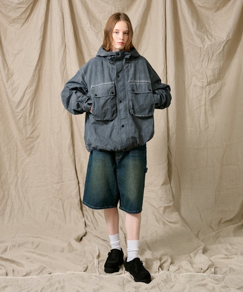 WETTEMPT マウンテンパーカー ウインドブレーカー GARMENT DYED NYLON