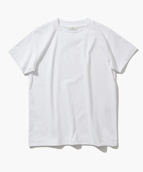 新品ATON DRY COTTON JERSEY CREWNECK T 04 白 ATON（エイトン） tシャツ DRY COTTON JERSEY/CREWNECK T-SHIRT