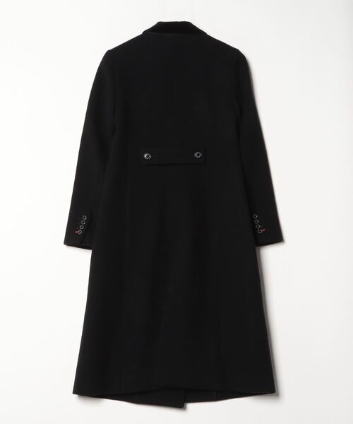 「LOVELESS」 チェスターコート 34 ブラック レディース_画像2