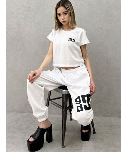 ❤︎未使用❤︎GYDA/ジェイダ☆GYDA×DC ハーフスリーブショートTシャツ DC SHOES tシャツ GYDA×DC stargyda MOTIFハーフスリーブ