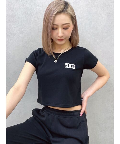 ❤︎未使用❤︎GYDA/ジェイダ☆GYDA×DC ハーフスリーブショートTシャツ DC SHOES tシャツ GYDA×DC stargyda MOTIFハーフスリーブ