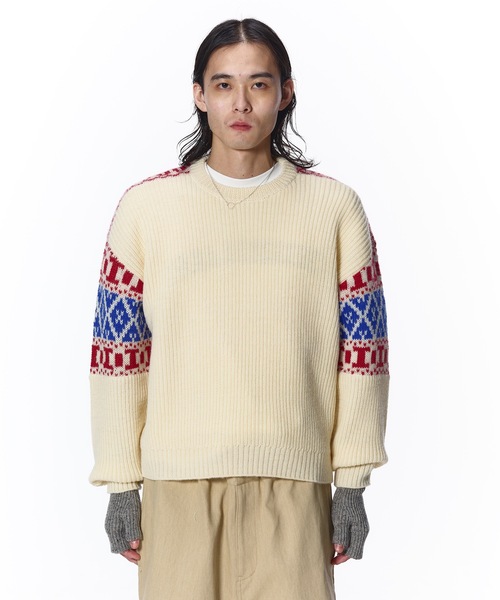 JieDa（ジエダ） セーター ニット NORDIC SWEATER メンズ レディース