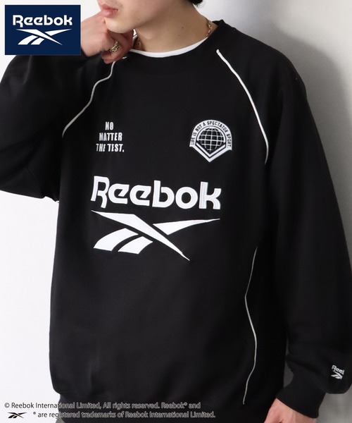 Reebok/リーボック オーバーサイズ 裏毛 ゲームシャツ サッカー