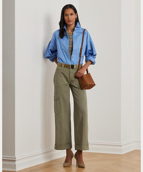 ニット セーター フェア アイル ショートスリーブ セーター レディース LAUREN RALPH ニット セーター フェア アイル ショートスリーブ