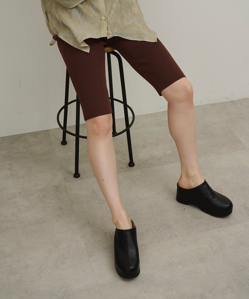 room153 ハーフパンツ パンツ スリムハーフレギンス「room153