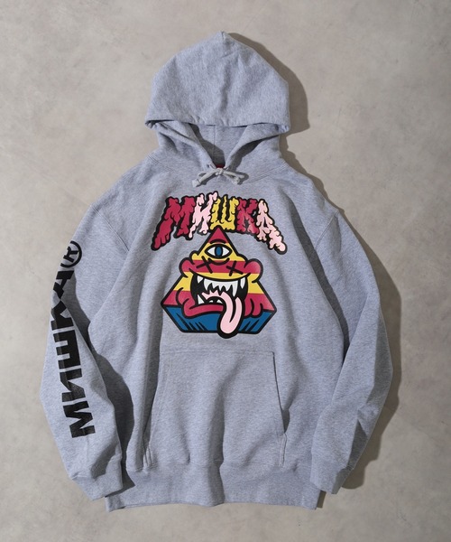 MISHKA パーカー HOOD SWEAT ミシカ スウェット プリント