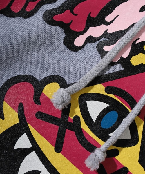 美品MNWKA MISHKA HOODIEミシカパーカー裏起毛 BROOKLYN 美品MNWKA