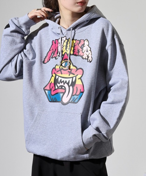 m1416 MISHIKA ミシカ パーカー フーディー プリント MISHKA パーカー HOOD SWEAT ミシカ スウェット プリント